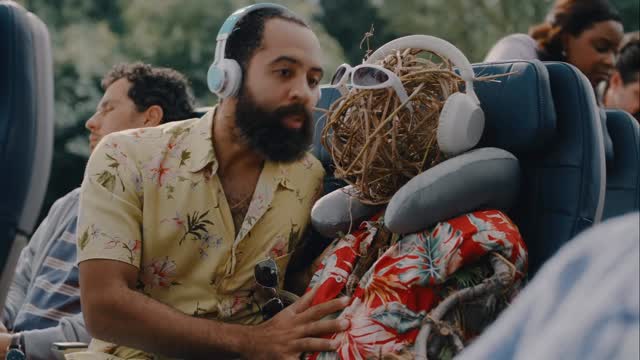 Instagram post by @gsdmaustin for Southwest Airlines. Caption reads: Open seating had a great run. Southwest’s new....