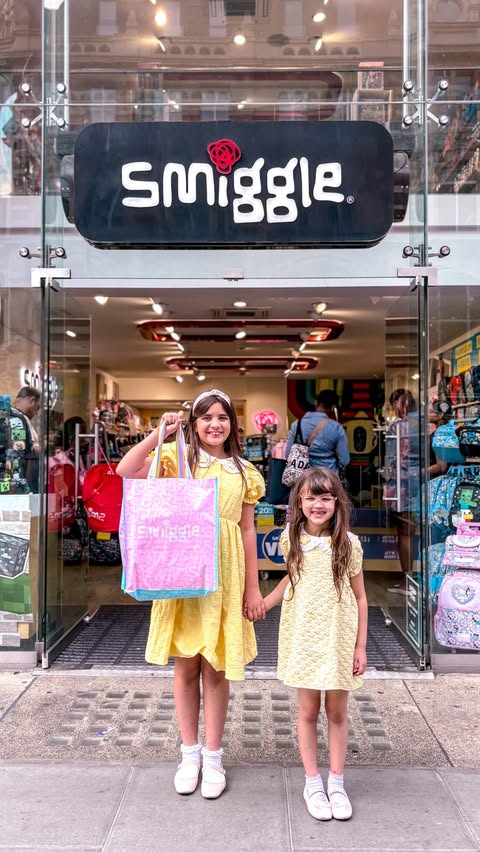 Instagram post by @the.southend.mummy for Smiggle. Caption reads: AD 🛍️ Back to School with Smiggle 🛍️ @smiggle_uk....