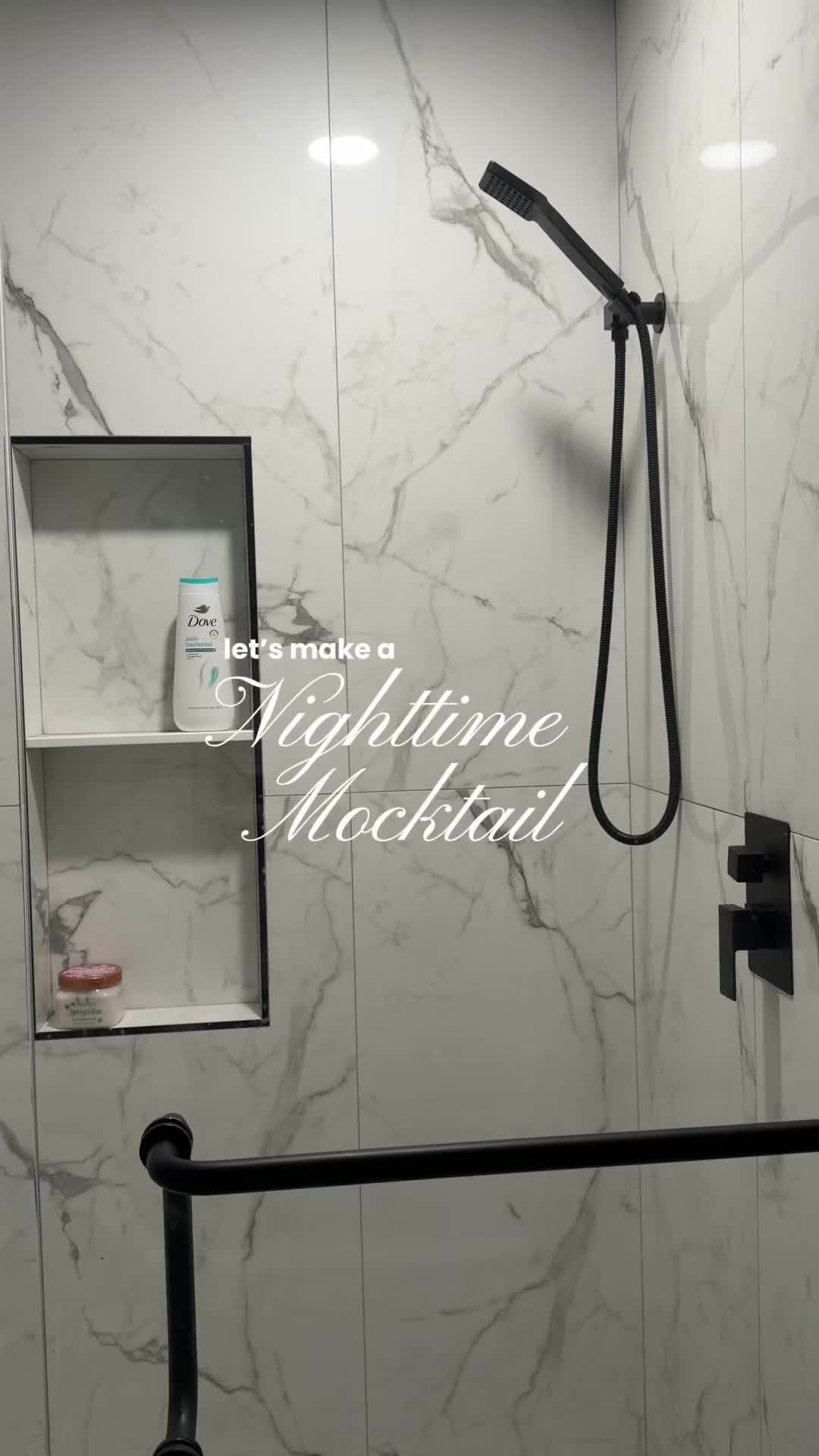 TikTok post by @rllycierra for MaryRuth Organics. Caption reads: romanticizing my night with @MaryRuth's....