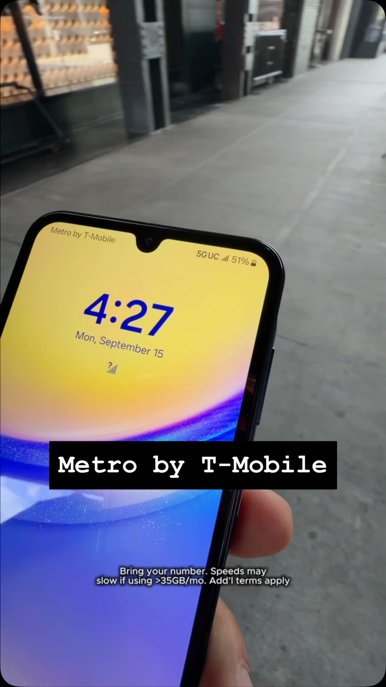 Instagram post by @milesabovetech for Metro by T-Mobile. Caption reads: [...] have to be expensive, check out....