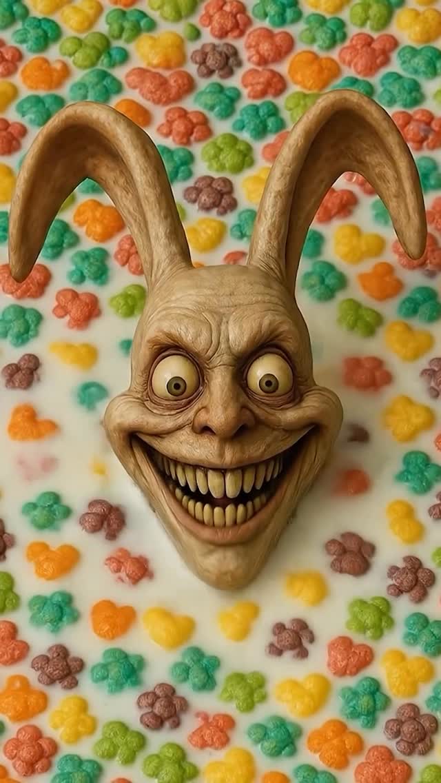 Instagram post by @thebrainrotreels for General Mills. Caption reads: They said trix are for kids…
but the kids never....