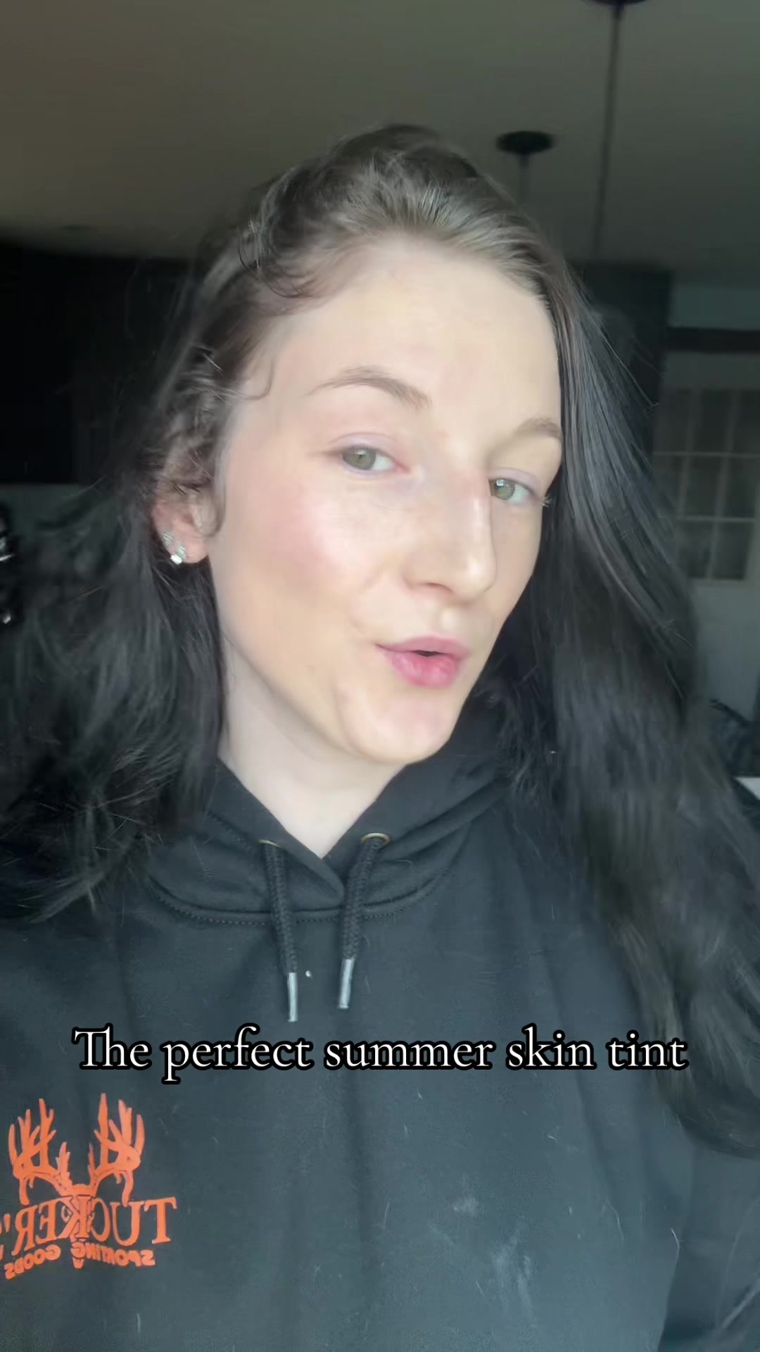 TikTok post by @lucyvrabel1 for Kirby Kosmetics. Caption reads: [...] #fyp #foryoupage #smallinfluencer....