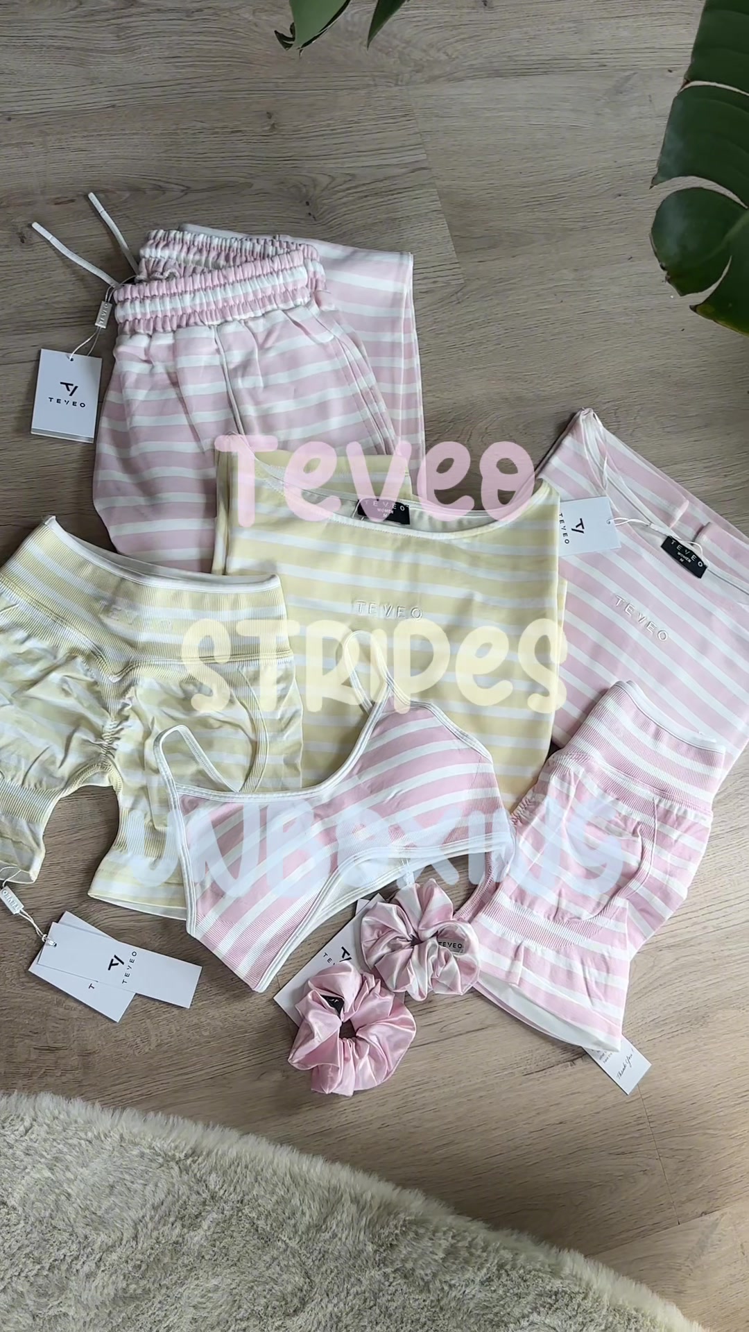 TikTok post by @vivisgymmotivation for Teveo. Caption reads: [...] nichts gesehen! 🥹🫂 anzeige @TEVEO #teveo....