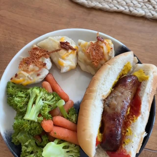 Instagram post by @lovezoepotter for RITZ Crackers. Caption reads: Happy Tuesday friends 🫶🏻! 

BTW Both....