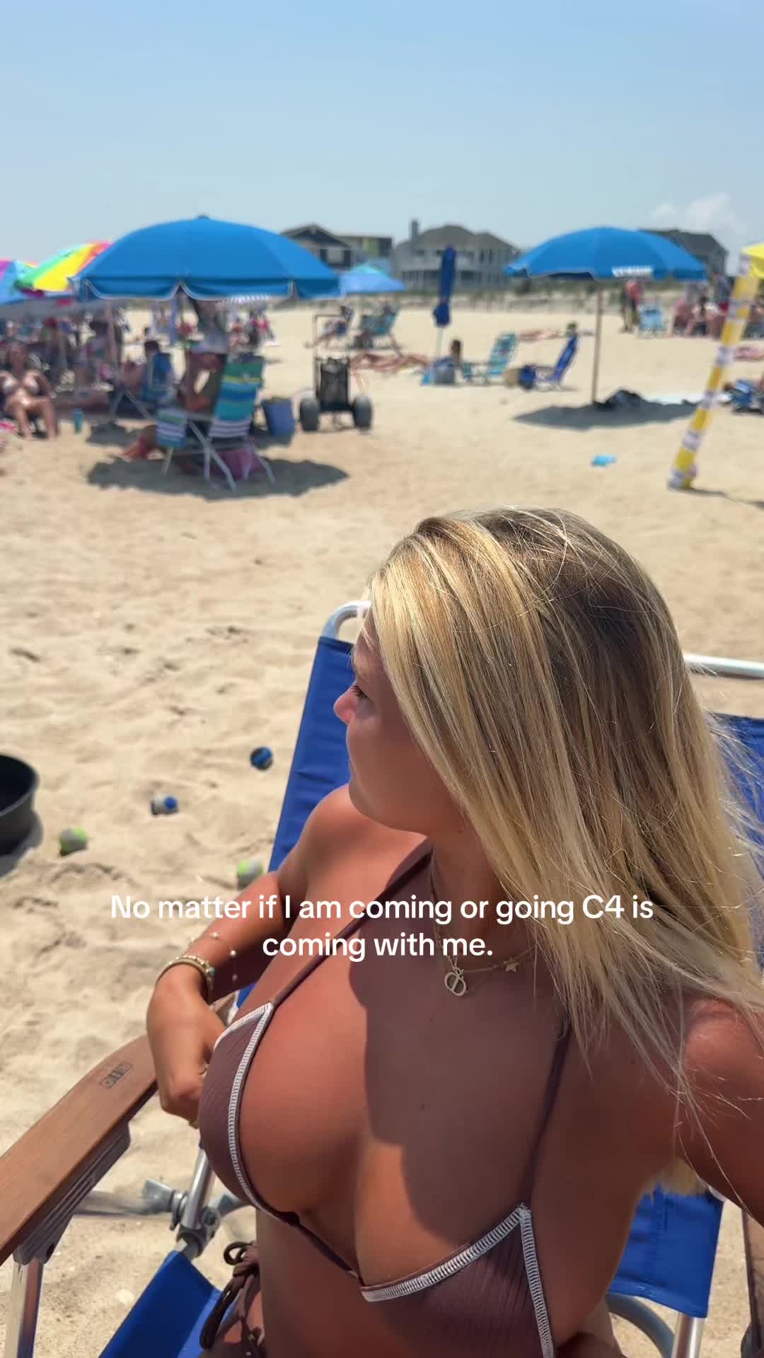 TikTok post by @beastmodeaver for C4 Energy. Caption reads: Always a good day with @C4 Energy ☀️😎#c4partner  ....