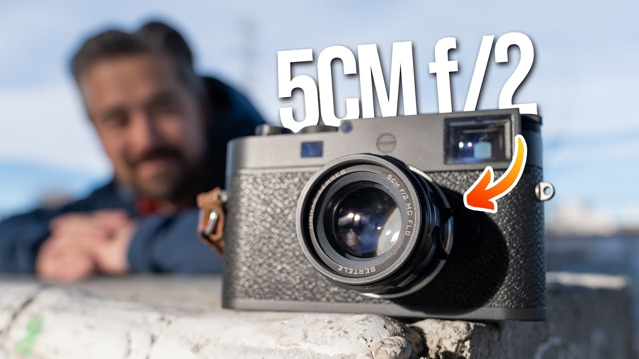 YouTube post by @PetaPixel for Audiio. Caption reads: A German Lens Made in the UK?!.