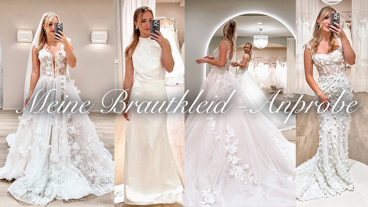 YouTube post by @Kathi for FORMEL SKIN. Caption reads: Come Wedding Dress Shopping with me - My wedding....