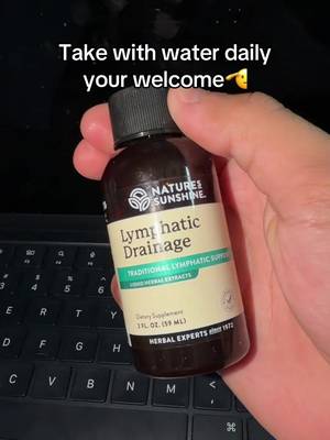 TikTok post by @trendydeals4uu for Nature's Sunshine. Caption reads: fall glow up szn #lymphaticdrainage @Nature's....