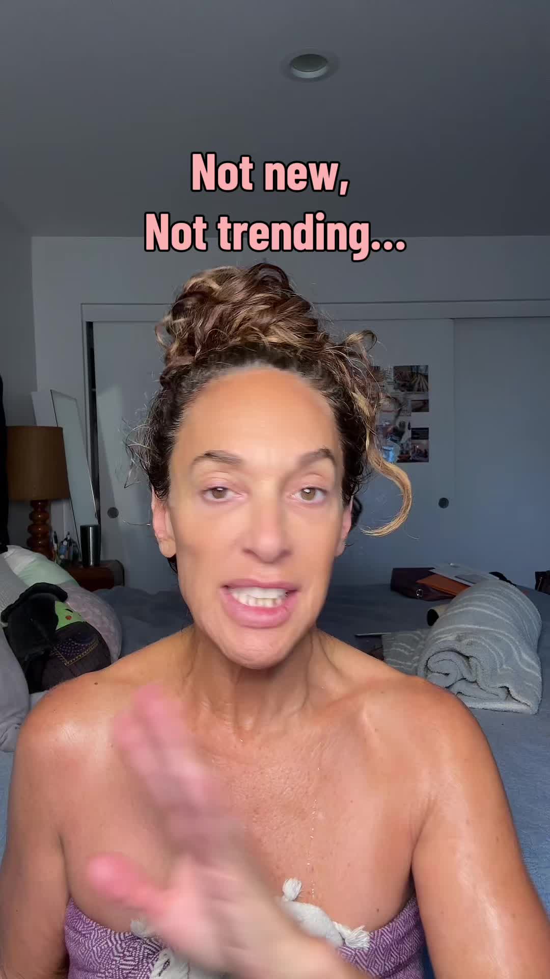 TikTok post by @girlpromo for WNP. Caption reads: [...] #HydratedSkin #SkincareFinds @WNP_Innov..