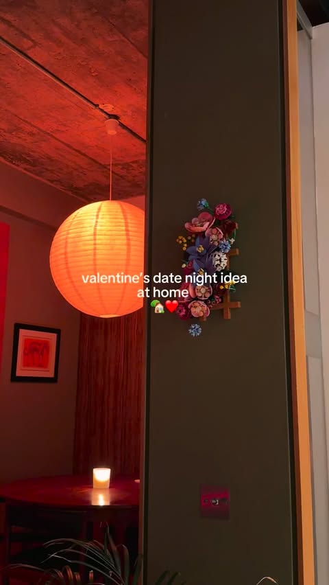 Instagram post by @eloisepreen for LEGO. Caption reads: [...] date night activity at home building LEGO....