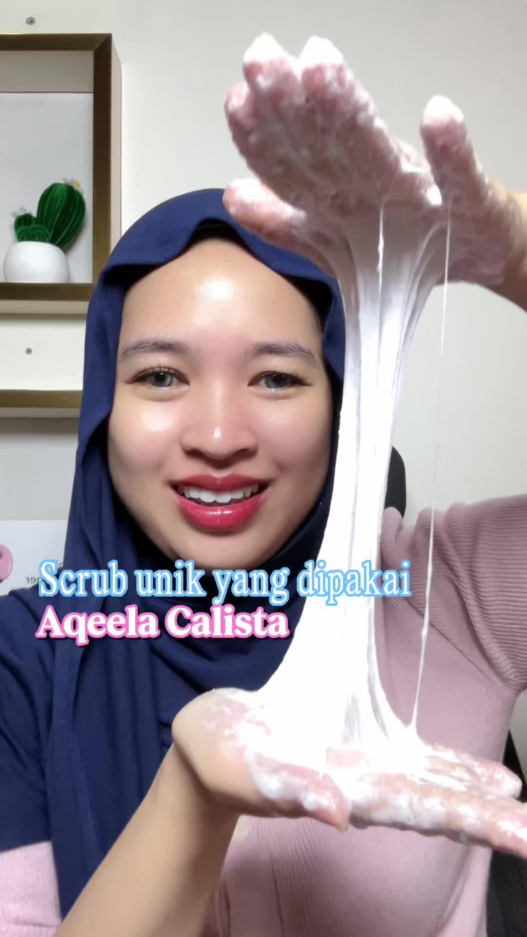 TikTok post by @moulynv for Kojic Plankton Original. Caption reads: [...] slimey satisfying💖 @Kojic Plankton Original....