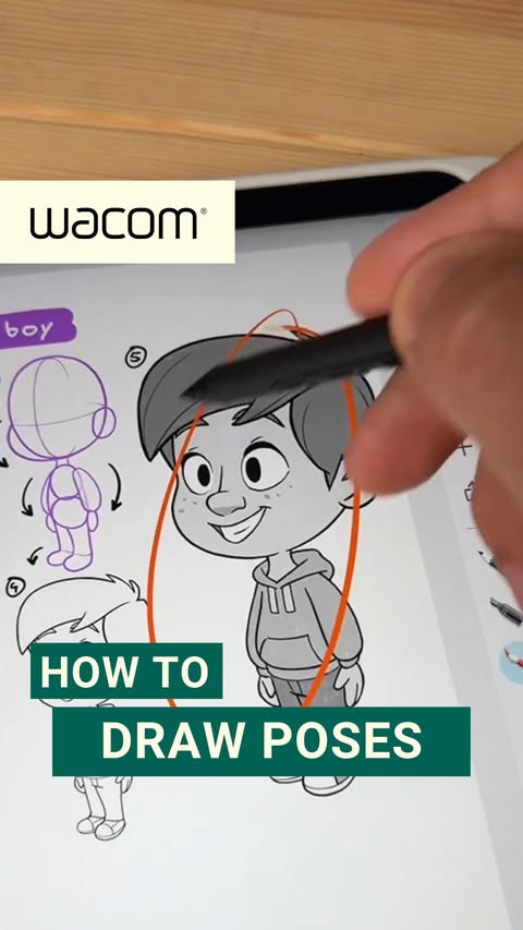 Instagram post by @mitchleeuwe for Wacom. Caption reads: [...] 🎨 What would you like to learn next? #Wacom....