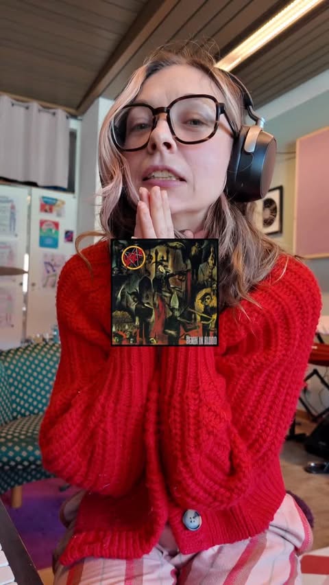 Instagram post by @caro_kelley for Sennheiser. Caption reads: [...] in surround sound. immerse me, baby....