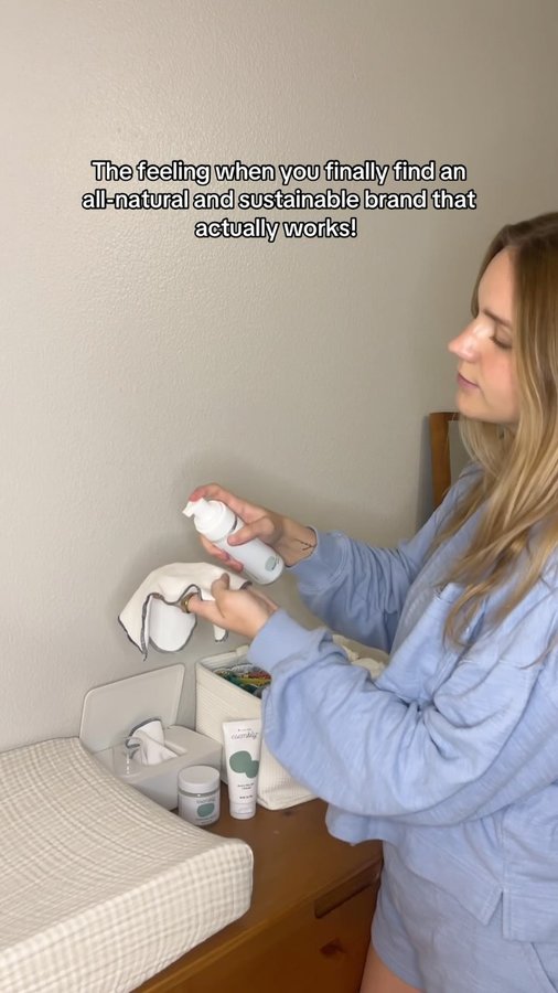 Instagram post by @corabryant23 for Esembly Baby. Caption reads: I first found @esembly when I was pregnant with....