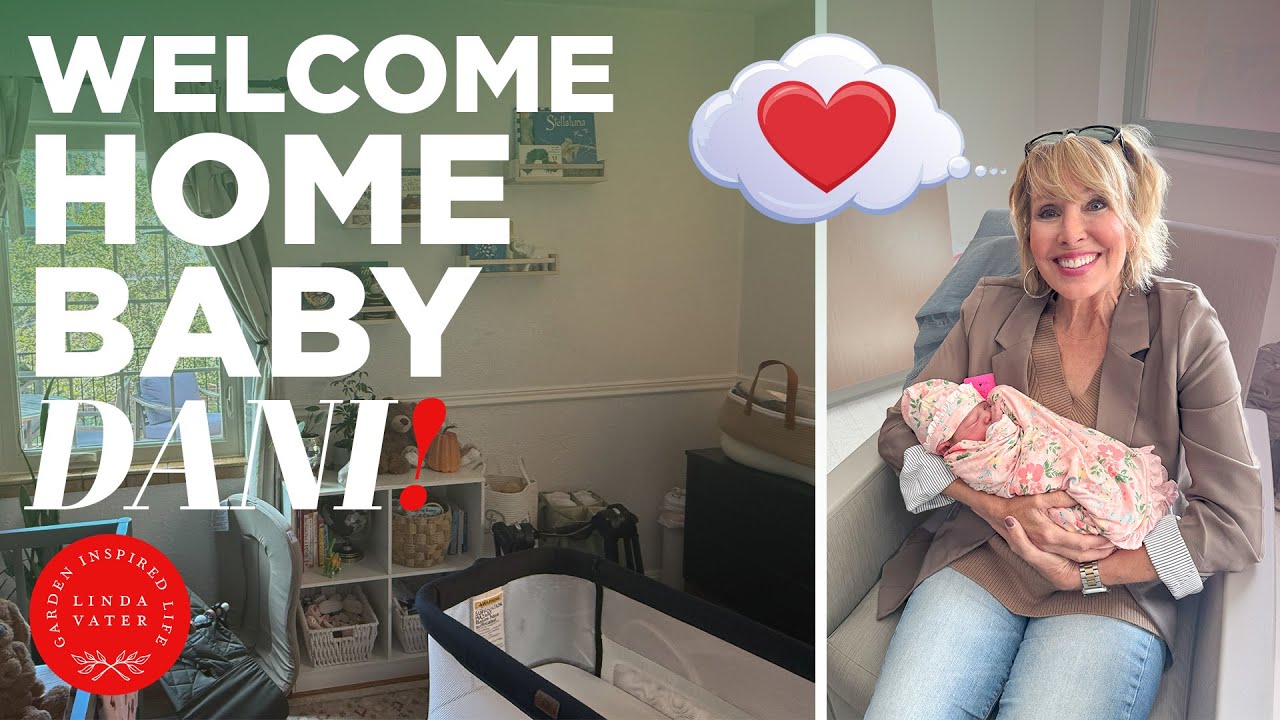 YouTube post by @LindaVater for Zazzle. Caption reads: Welcome Home Baby Dani! 🎀.