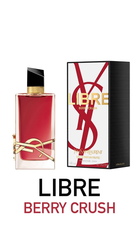 Instagram post by an influencer for Parfümerie Katz. Caption reads: Parfum Check : YSL Libre Berry Chrush #parfüm....