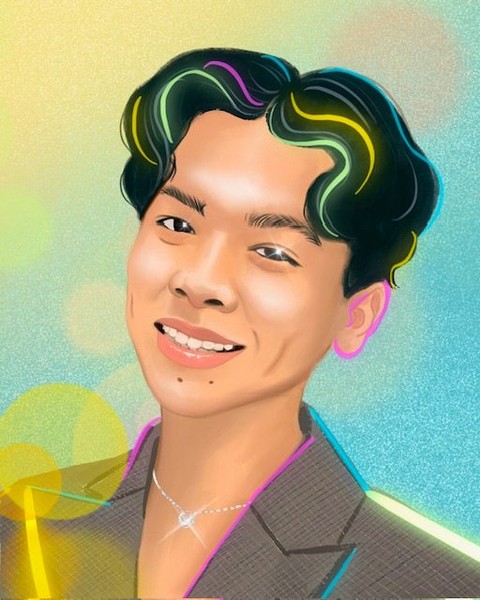 Instagram post by @sincerelyevan_ for GLAAD. Caption reads: GLAAD's annual 20 Under 20 list, presented in....