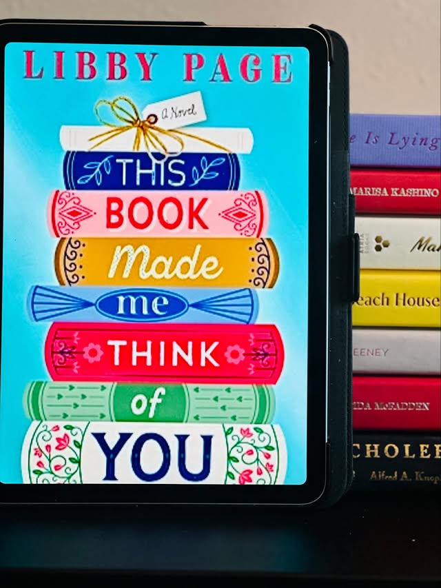 Instagram post by @annaisalwaysreading for Berkley Publishing Group. Caption reads: 📚Book Review📚

This Book Made Me Think Of You by....