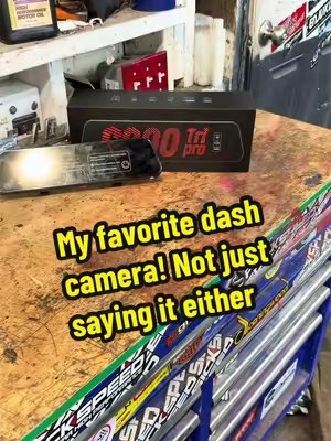 TikTok post by @that_miata for WolfBox. Caption reads: A solid camera for any build #wolfbox #dashcamera....