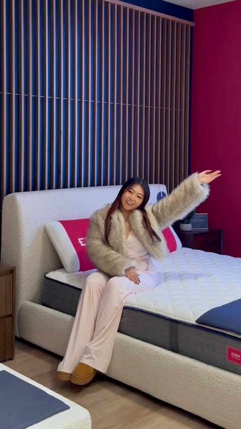 Instagram post by @charmynchan for Endy. Caption reads: Don’t sleep on the new @Endy store on South....