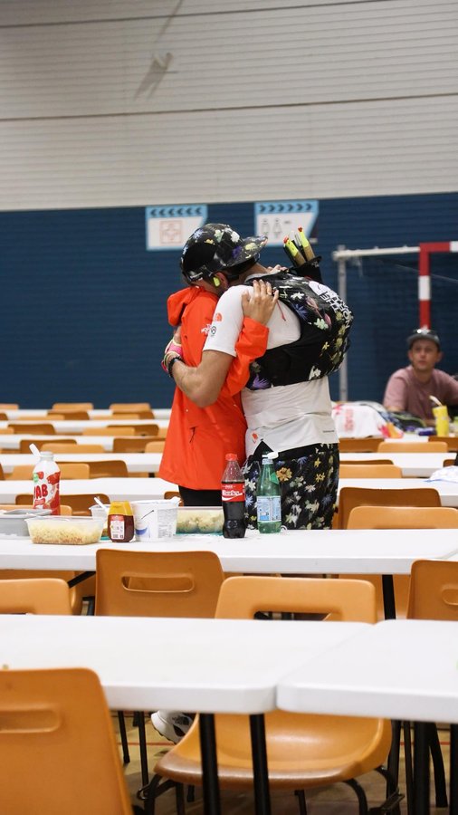 Instagram post by @paucapell for The North Face France. Caption reads: @paucapell reminding us of what keeps us going.....