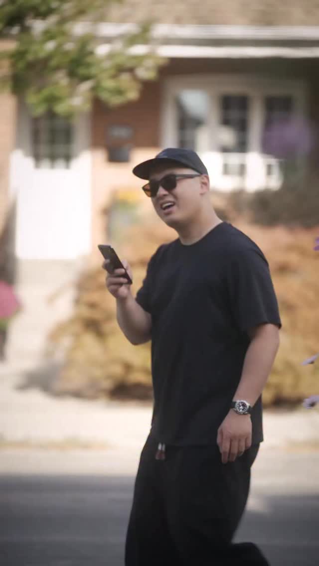 Instagram post by @excessorize.me for Eufy. Caption reads: Ever wonder what really happens on your front....