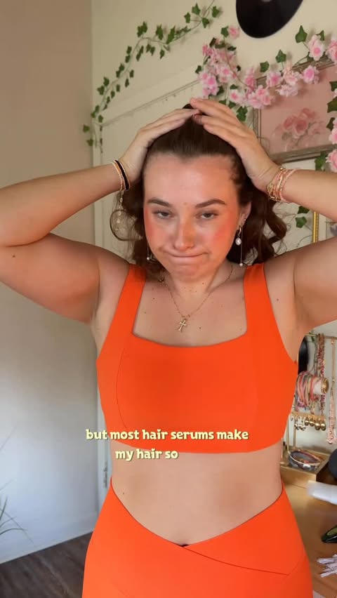 Instagram post by @itskatelyncastleberry for Lilyeve. Caption reads: My favorite daily hair growth serum from....