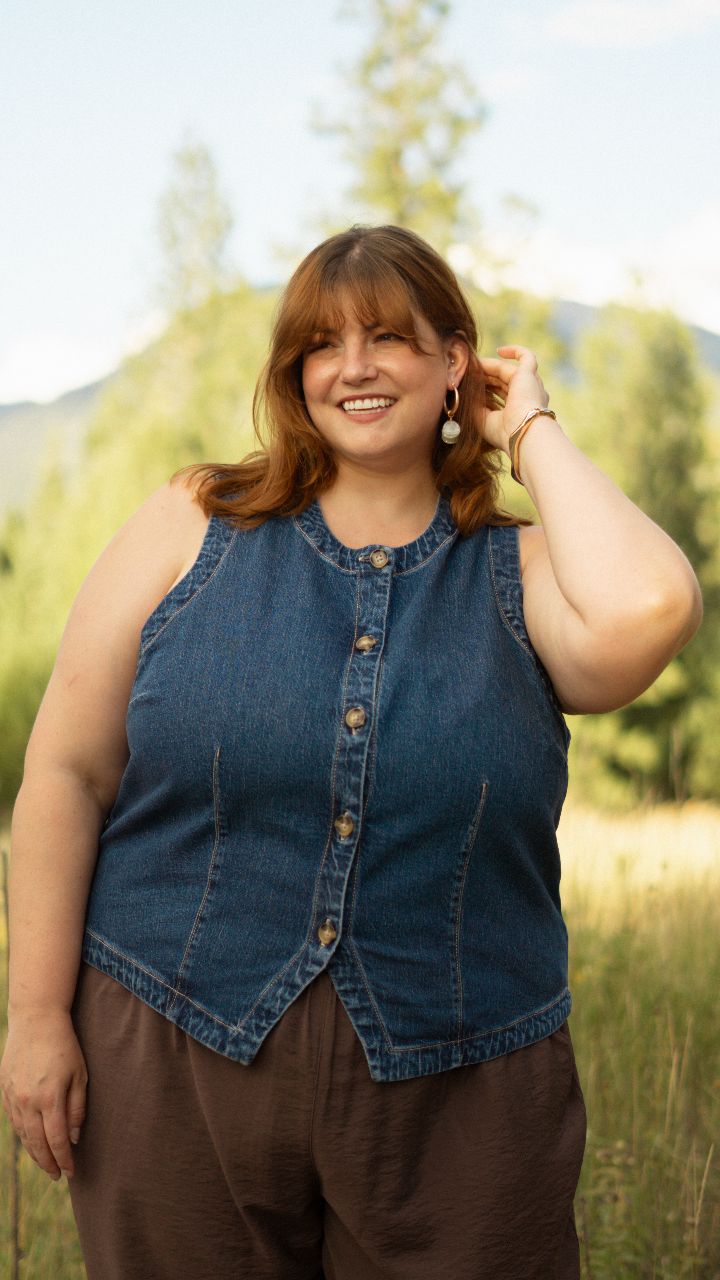 Instagram post by @marielle.elizabeth for Penningtons. Caption reads: The clouds were paid actors 🌬💨

(AD) But....