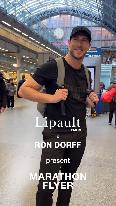 Instagram post by @itsadamlyons for Ron Dorff. Caption reads: Hypnotized by the new @lipault X @rondorff....