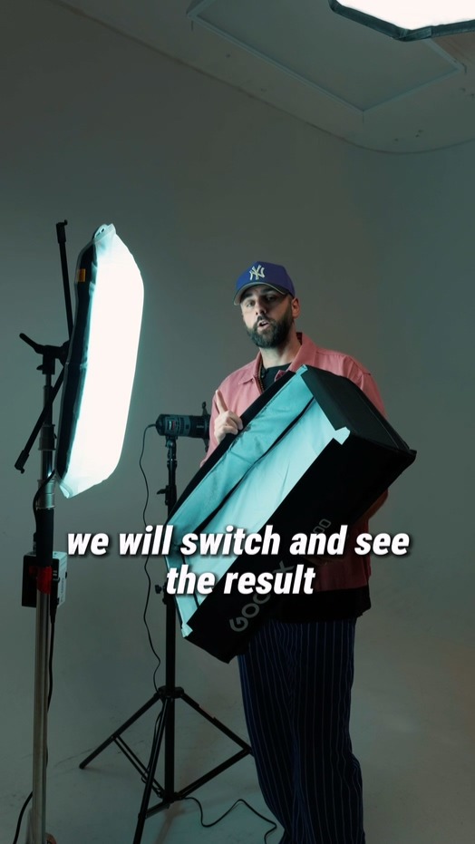 Instagram post by @lilrem_filmmaker for Godox. Caption reads: Why Godox FL Series?

Bright, stable output you....