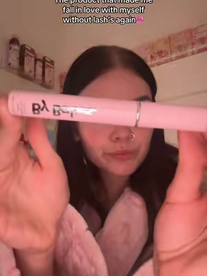 TikTok post by @kadielouiseholbrook for By Boss Babes. Caption reads: @By Babes the best😍🎀#lashgrowthserum #bybabes....
