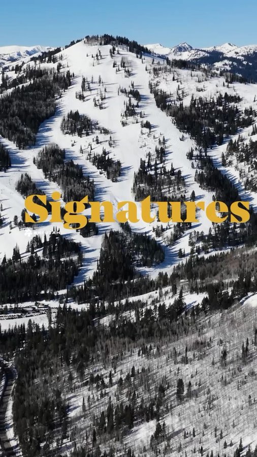 Instagram post by @skithebeav for Visit Utah. Caption reads: [...] in partnership with @visitutah.