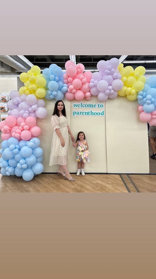 Instagram post by @motherofalya for buybuy BABY. Caption reads: We had an amazing time with my daughter at the....