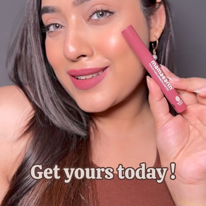 Instagram post by @shreya_chakraborty11111 for Mamaearth. Caption reads: Comment “LINK” for product link 🔗
@mamaearth.in....