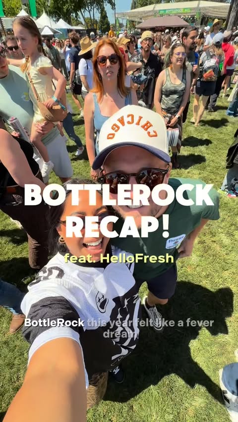 Instagram post by @justinavanessa for HelloFresh US. Caption reads: I genuinely don’t know how to explain this year’s....