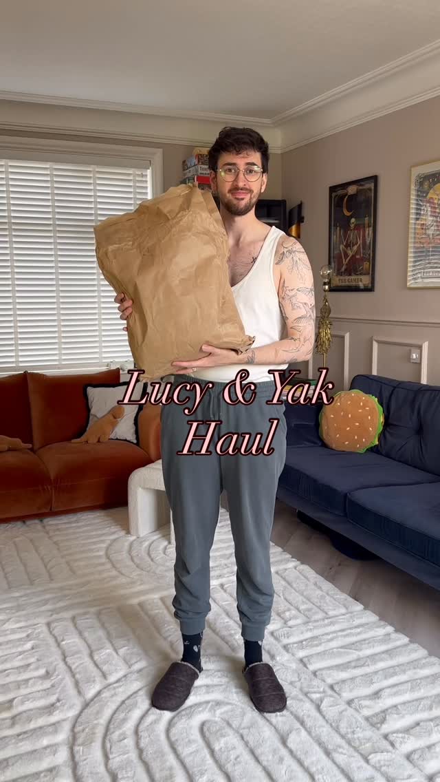 Instagram post by @jamiearaines for Lucy & Yak. Caption reads: Thank you @lucyandyak for sending some bits over....