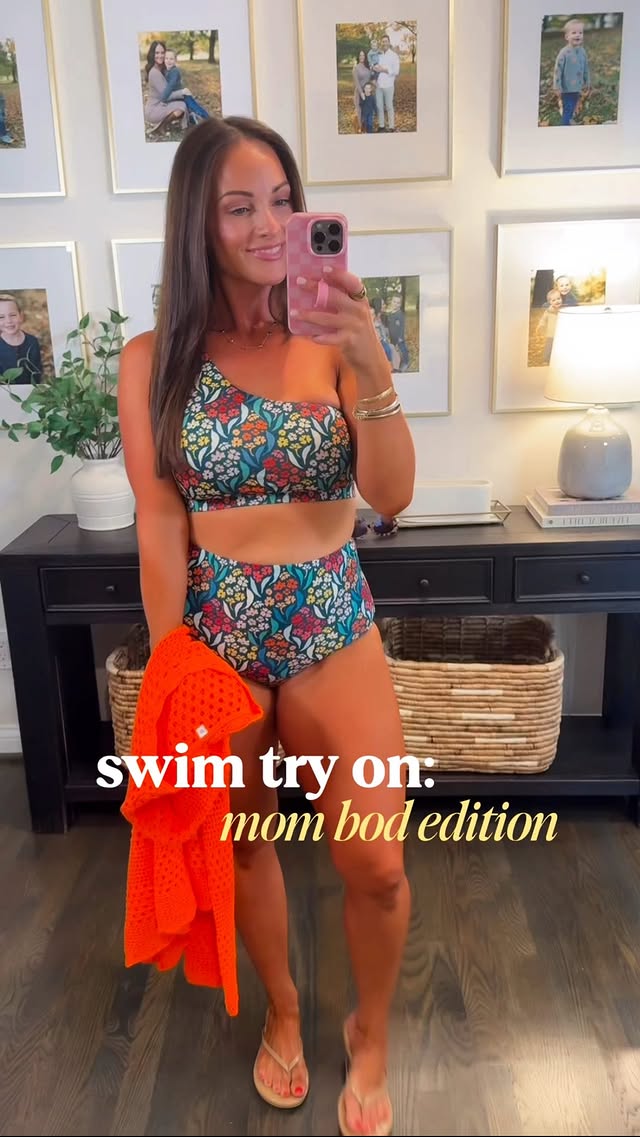 Instagram post by @tayloralboher for Albion Fit. Caption reads: [...] absolutely adore all of my suits from....