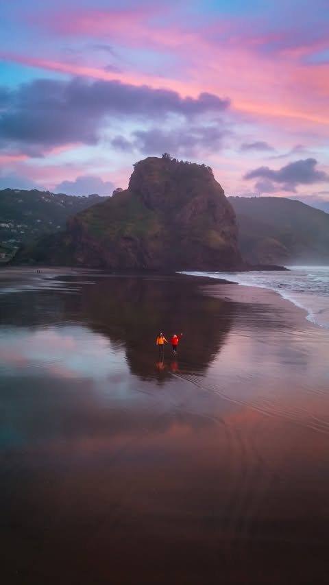 Instagram post by @georgeandcris for Best Western. Caption reads: 👇 Bucket List New Zealand Itinerary👇

😍 SEND....