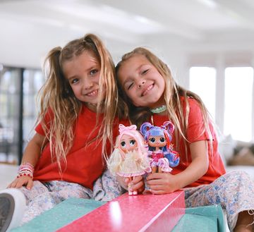 Instagram post by @taytumandoakley for lolsurprise. Caption reads: Watch our Tweens fashion show video! We linked it....