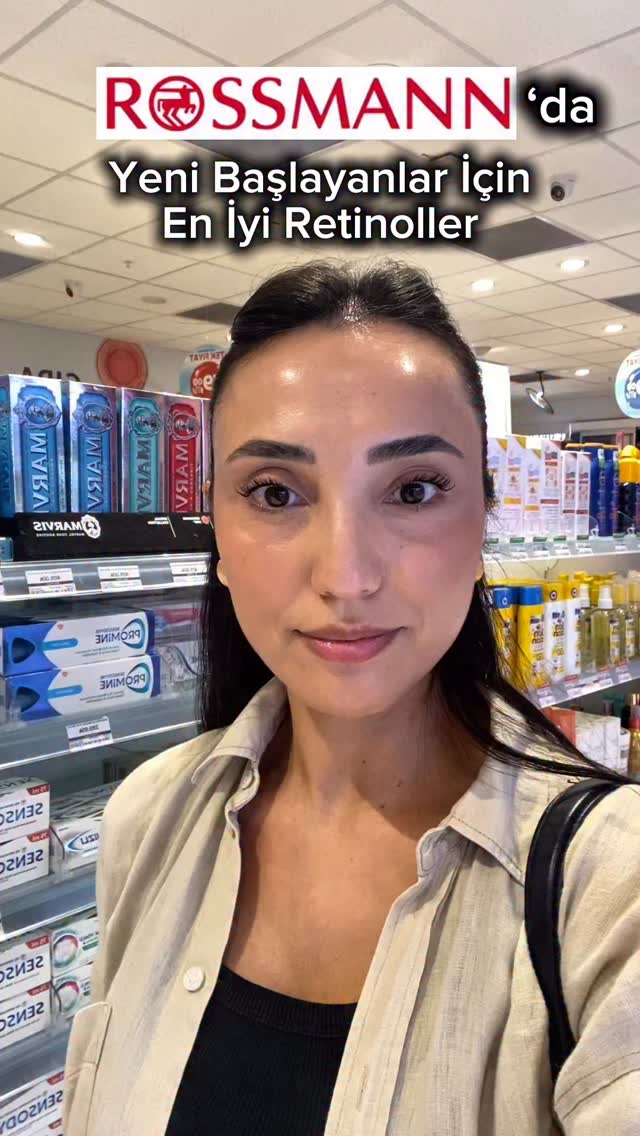 Instagram post by @tugbanin_tavsiyeleri for Rossmann Türkiye. Caption reads: Bu videoda Rossmann mağazalarında kolayca....