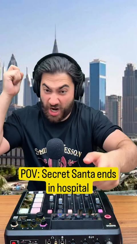 Instagram post by @myparents_are_divorced for Noon. Caption reads: [...] your secret Santa stories 

Find it on noon....