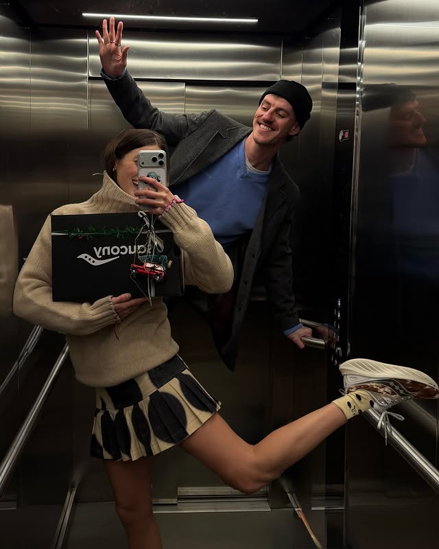 Instagram post by @jnrey_ for Saucony. Caption reads: Treated some of my favourite people to some of my....