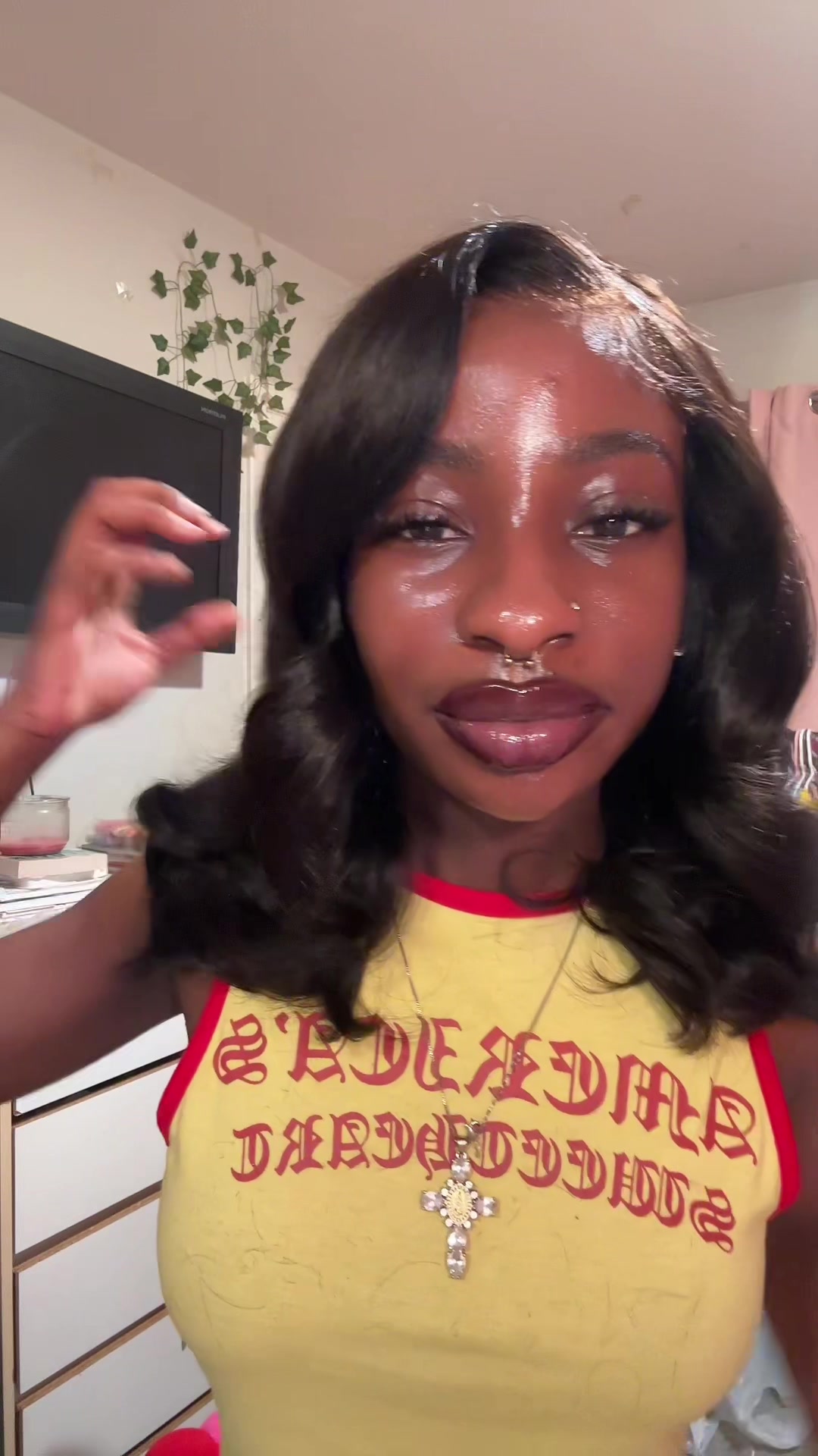 TikTok post by @sisidtm for WestKissHair. Caption reads: definitely worth it😍😍 @WestKiss Hair Store #fyp....