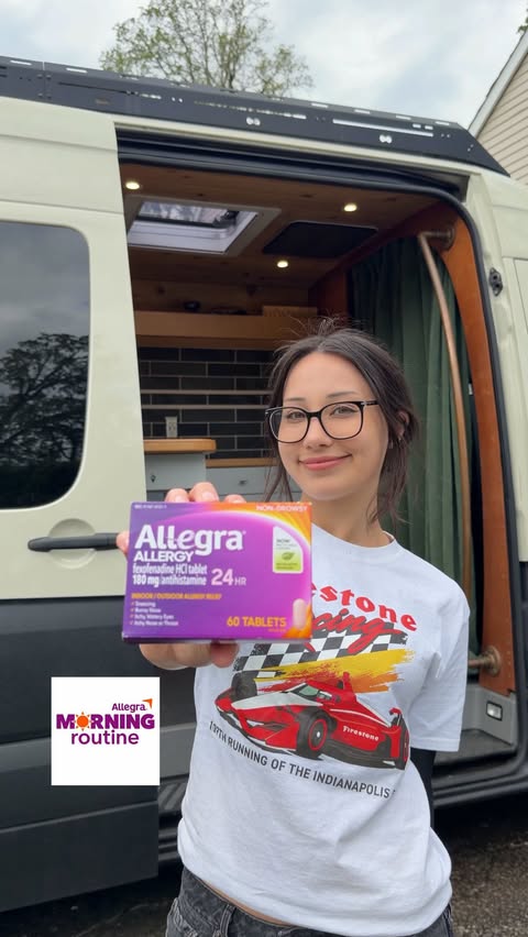 Instagram post by @ellywongs for Allegra OTC. Caption reads: #AllegraPartner Gearing up for @ericsson_marcus....