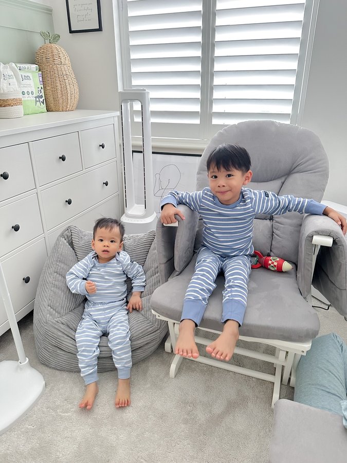 Instagram post by @travelwithkwen for Polarn O. Pyret. Caption reads: [...] @lilliputiens_uk 🥰 Outfits from....