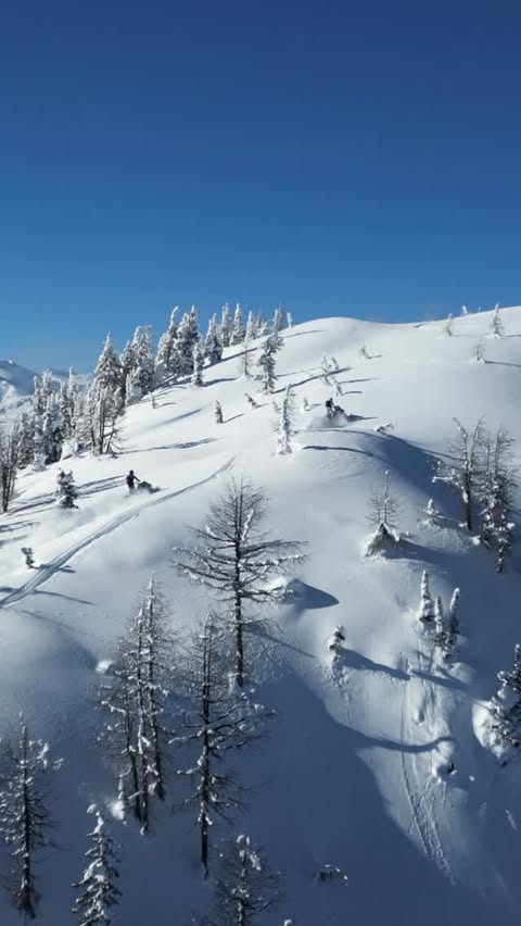 Instagram post by @backwoodsbmp for Cheetah Factory Racing. Caption reads: She Shreds Mountain Adventures @cmbga_guides can....