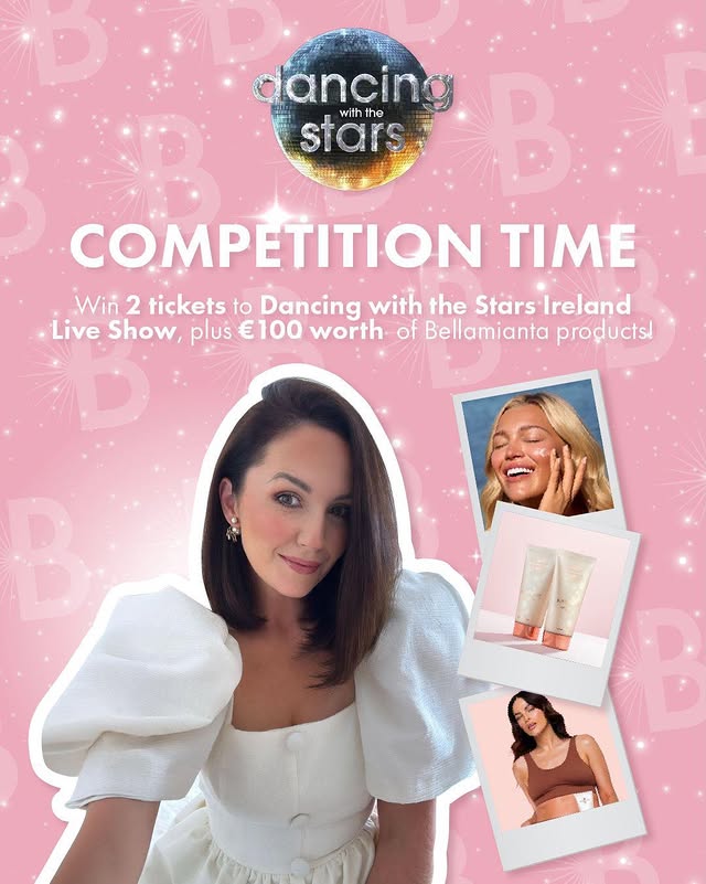 Instagram post by @jenniferwrynne for Bellamianta. Caption reads: [...] up for grabs PLUS… €100 worth of....