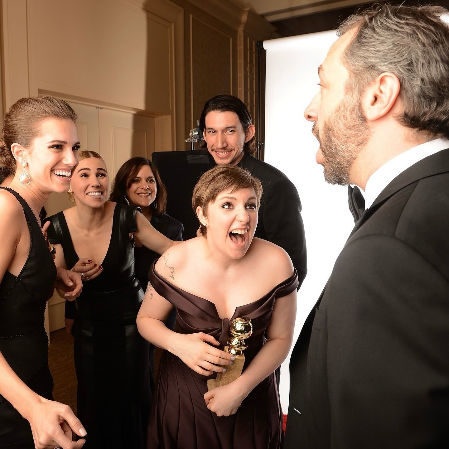 Instagram post by @juddapatow for Vanity Fair. Caption reads: In VF’s October issue, @juddapatow opens up his....