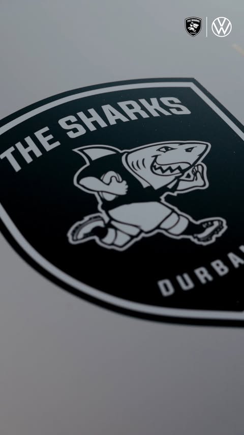 Instagram post by @sharksrugby for Volkswagen USA. Caption reads: Picture Volkswagen as the scrum-half and....