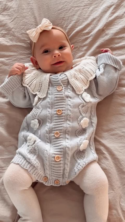 Instagram post by @crazyw8farm for MiniOlie. Caption reads: ❄️ This piece feels like something meant to be....